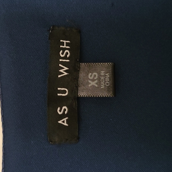 As U Wish long maxi blue floral dress - Picture 4 of 11